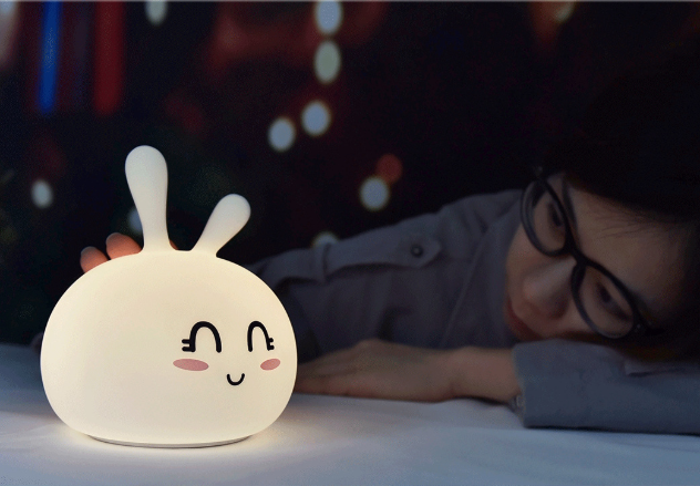 Silicone Bunny Glow Lamp Mini