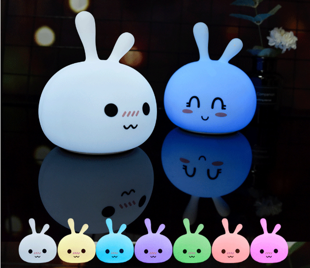 Silicone Bunny Glow Lamp Mini