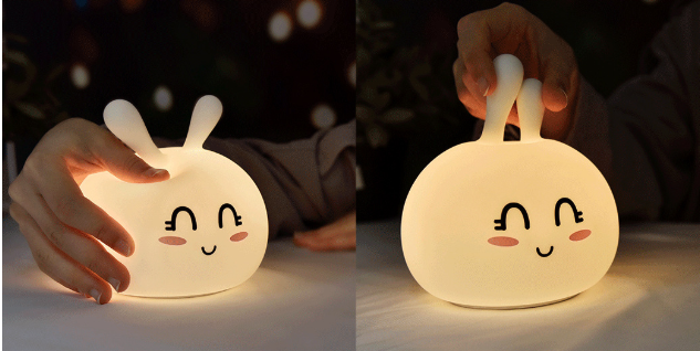 Silicone Bunny Glow Lamp Mini
